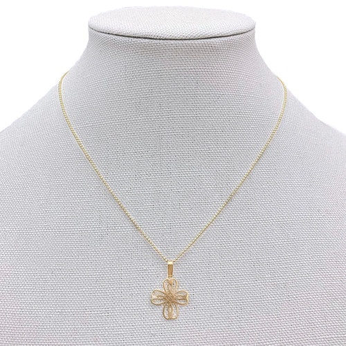 Hennell Cross Gold Pendant Necklace | The Shops at Colonial Williamsburg