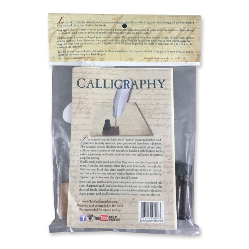 You Can Learn Children's Craft Kit - Calligraphy