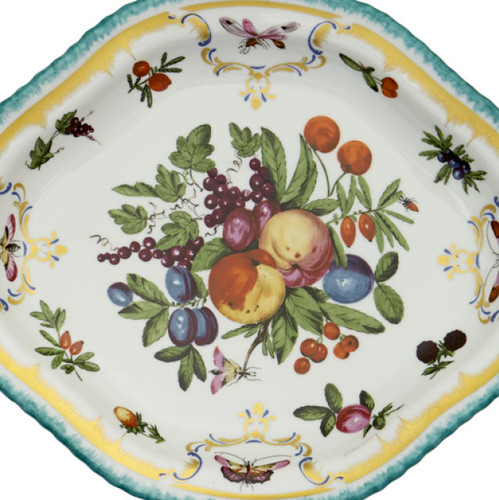 Duke of Gloucester Porcelain Oval Platter 12.5" | The Shops at Colonial Williamsburg