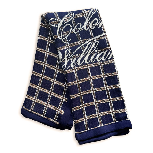 Colonial Williamsburg Plaid Knit Blanket | The Shops at Colonial Williamsburg