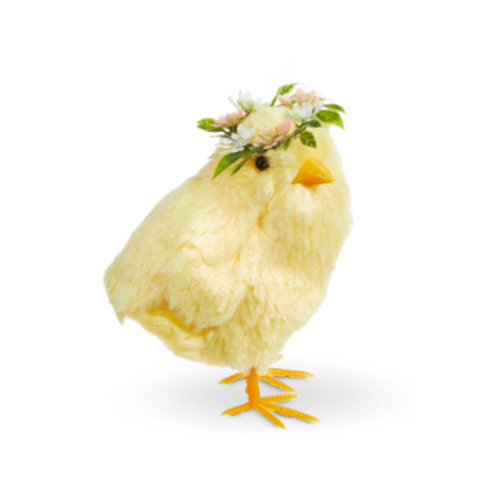 Yellow Chick with Floral Crown | The Shops at Colonial Williamsburg
