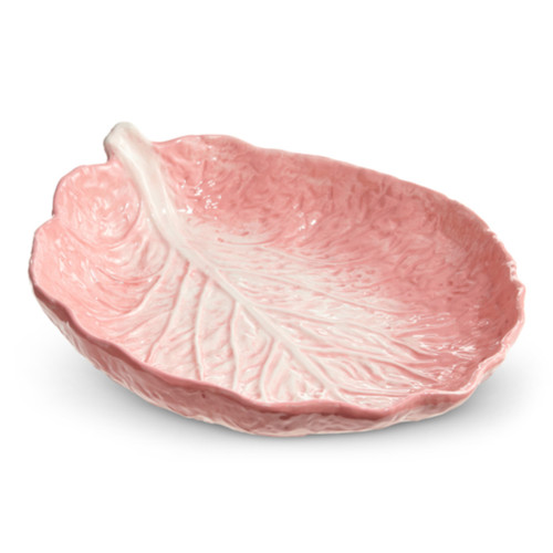 Pink Cabbage Dinnerware - Oval Tray 14"