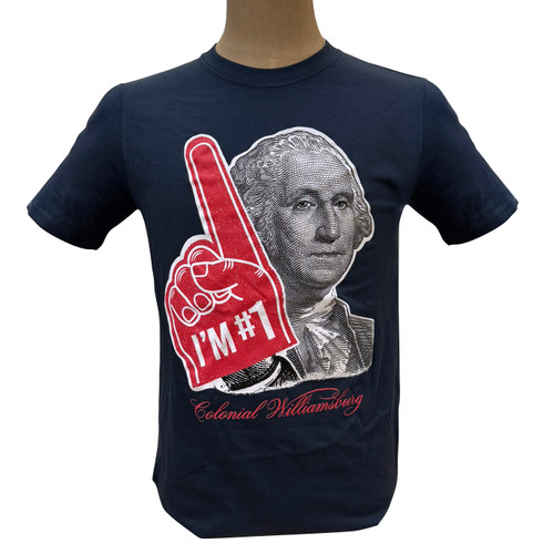 Colonial Williamsburg "Foam Finger" - Adult T-Shirt | The Shops at Colonial Williamsburg