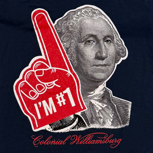 Colonial Williamsburg "Foam Finger" - Adult T-Shirt | The Shops at Colonial Williamsburg