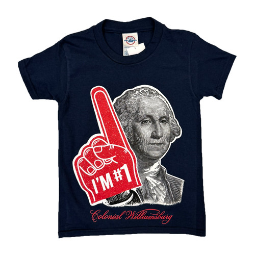 Colonial Williamsburg "Foam Finger" - Youth T-Shirt | The Shops at Colonial Williamsburg