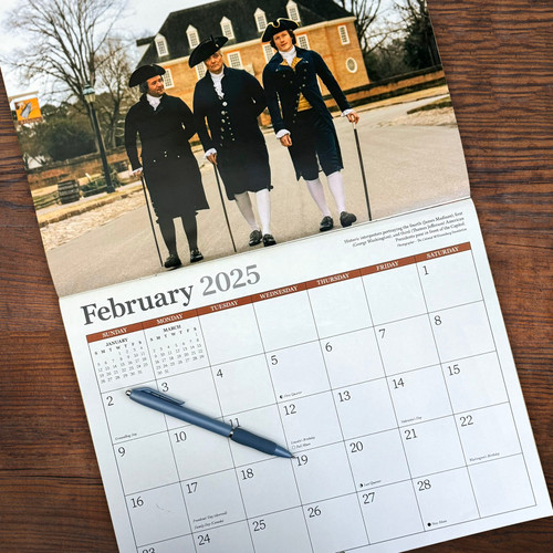 2025 Colonial Williamsburg Wall Calendar | The Shops at Colonial Williamsburg