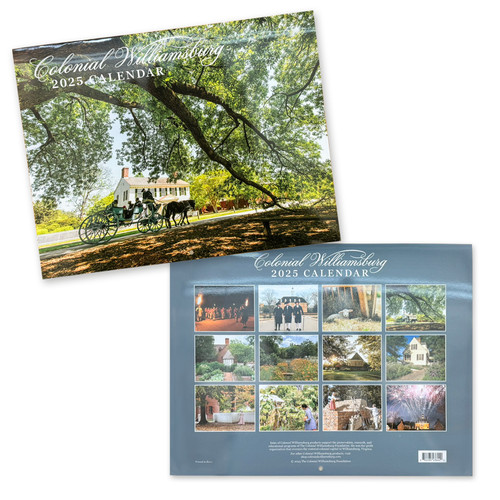 2025 Colonial Williamsburg Wall Calendar