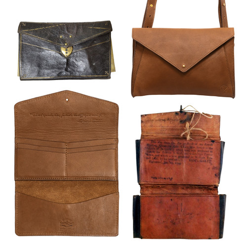 ショルダーバッグ・ポシェット Courreges Friday Purse - Leather - Brown FRIDAY BOWLING LEATHER BAG - courrèges