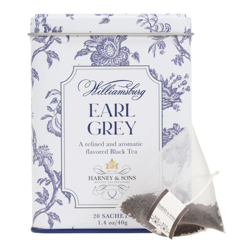 WILLIAMSBURG Earl Grey Tea by Harney & Sons | The Shops at Colonial Williamsburg WILLIAMSBURG Earl Grey Tea by Harney & Sons | The Shops at Colonial Williamsburg