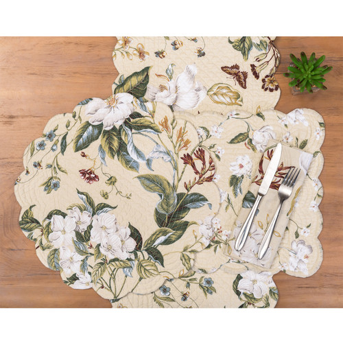 WILLIAMSBURG Garden Images Table Runner | The Shops at Colonial Williamsburg