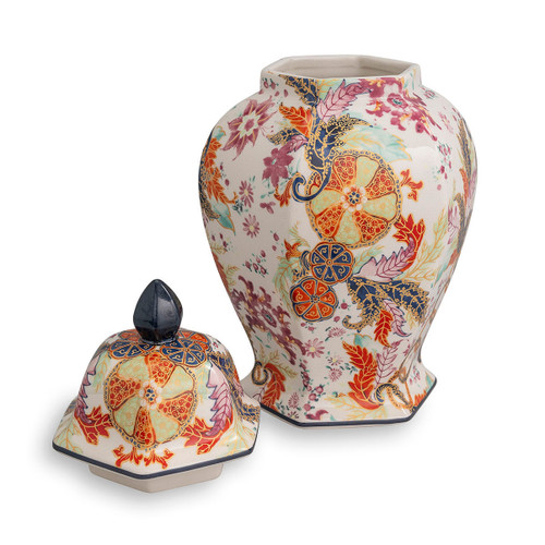 WILLIAMSBURG Tobacco Leaf Hex Jar by Port 68 | The Shops at Colonial Williamsburg WILLIAMSBURG Tobacco Leaf Hex Jar by Port 68 | The Shops at Colonial Williamsburg