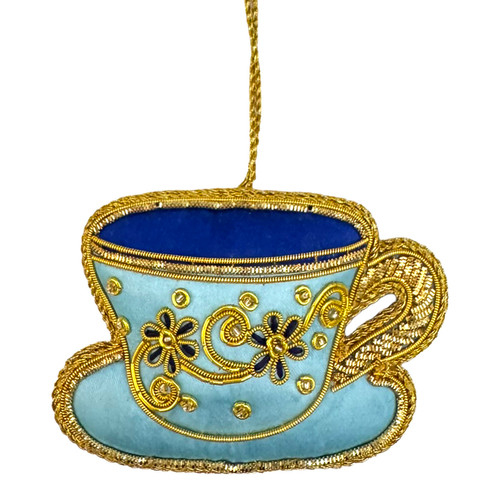 Teacup Fabric Ornament | The Shops at Colonial Williamsburg