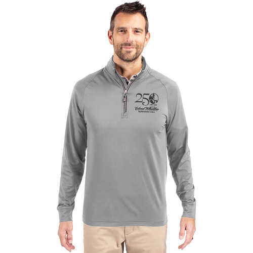 Colonial Williamsburg 250th Anniversary Cutter & Buck 1/4 Zip Adult Pull Over | The Shops at Colonial Williamsburg