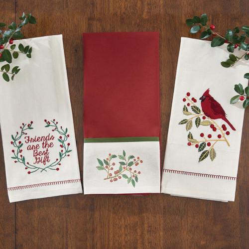 WILLIAMSBURG "Friends Are The Best Gift" Kitchen Towel | The Shops at Colonial Williamsburg