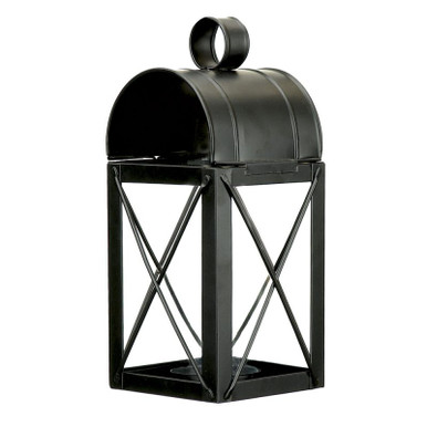 Travis House Lantern Black Finish