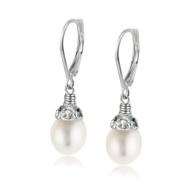 Alighieri silver pearls drop ネックレス Pearl Drop Earrings