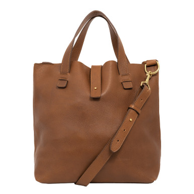 [YURT] GOOREUNG TOTE BAG Vintage Brown / 税込み Craft & Forge Brown Leather Tote Bag