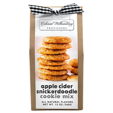 Colonial Williamsburg Apple Cider Snickerdoodle Cookie Mix