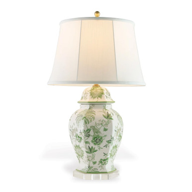 WILLIAMSBURG Braganza Green Hexagonal Lamp by Port 68