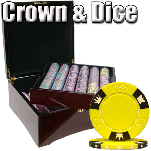 750 Ct - Custom Breakout - Crown and Dice 14 G - Mahogany