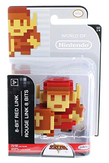 World of Nintendo The Legend of Zelda 8 Bit Red Link Figure