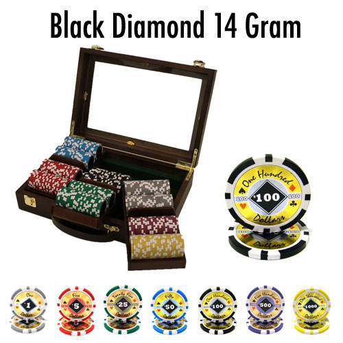 300 Ct - Pre-Packaged - Black Diamond 14 G - Walnut