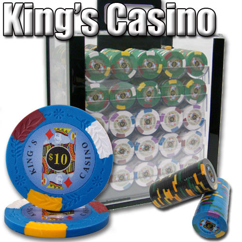 1,000 Ct - Pre-Packaged - Kings Casino 14 G - Acrylic