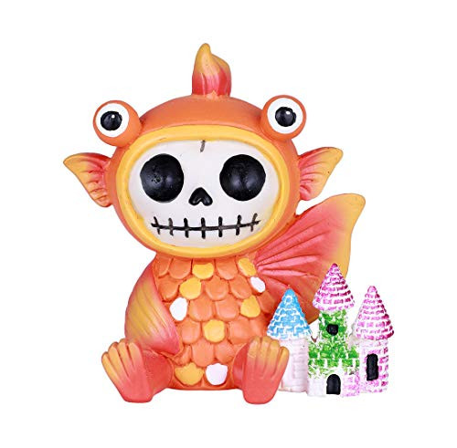 Furrybones Demekin Skeleton in Gold Fish Costume