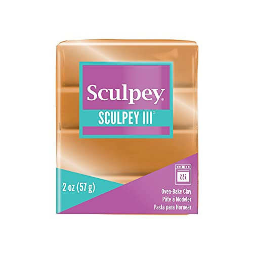 Sculpey III Polymer Oven-Bake Clay Gold