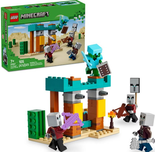 LEGO Minecraft The Illager Desert Patrol 21267