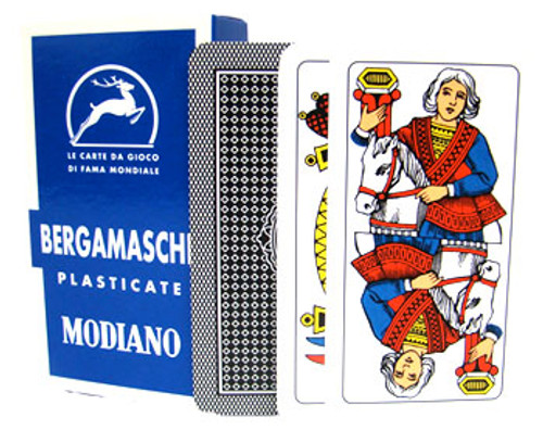 Deck of Bergamasche Italian Regional Playing Cards