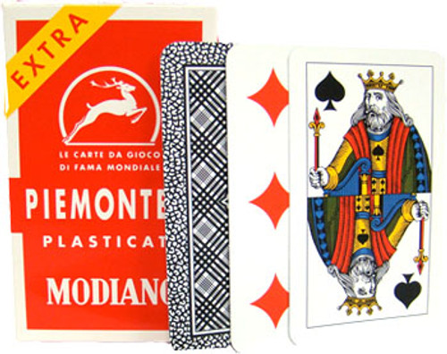 Deck of Piemontesi Italian Regional Playing Cards