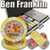 1,000 Ct - Custom Breakout - Ben Franklin 14 G - Aluminum