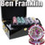 500 Ct - Pre-Packaged - Ben Franklin 14 G - Black Mahogany