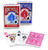 Bicycle Poker Jumbo Index, 12 Decks Red/Blue