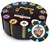 300Ct Claysmith Gaming 'Rock and Roll' Chip Set in Carousel