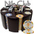 200 Ct Custom Breakout Nile Club Chip Set in Wooden Carousel