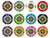 Gold Rush 13.5 Gram Poker Chip Sample Pack - 12 Chips