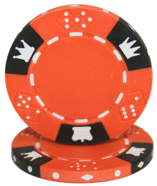 Crown and Dice 3 Tone 14 gram - Orange