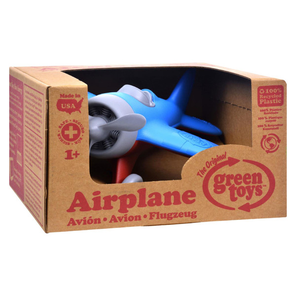 Green Toys Airplane - Blue