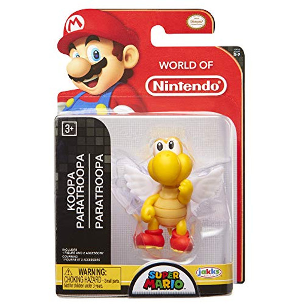 World of Nintendo Super Mario 2.5" Koopa Paratroopa Mini Figure