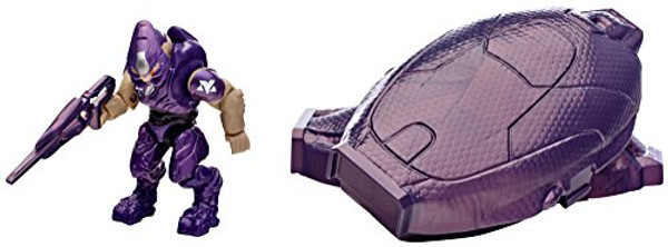 Mega Bloks Halo Drop Pod Metallic Purple Elite Toy Figure