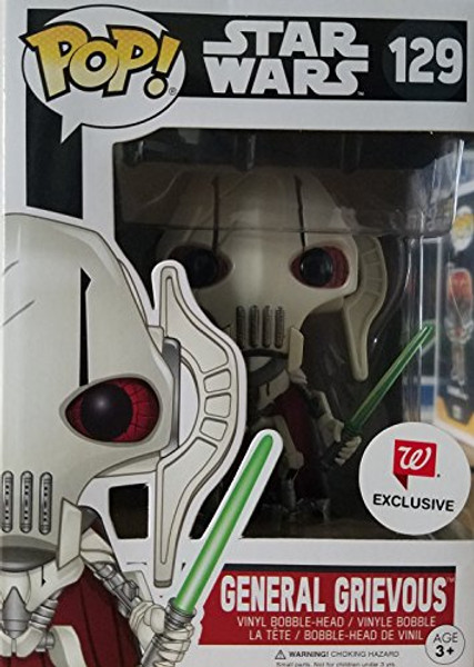 Funko POP! Star Wars General Grievous Vinyl Collectible #129 Exclusive