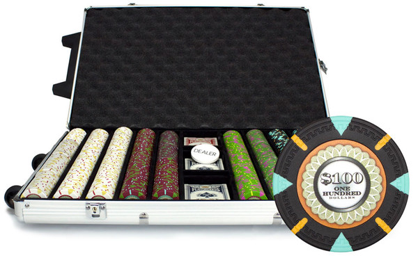 1000Ct Claysmith Gaming 'The Mint' Chip Set in Rolling