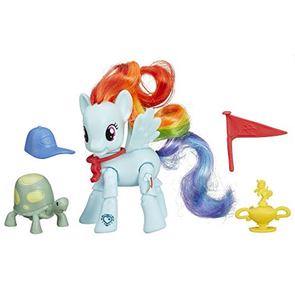 My Little Pony Friendship Is Magic Rainbow Dash Winning Kick Poseable Pony