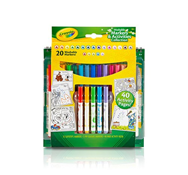 Crayola Washable Markers & Activities Collection