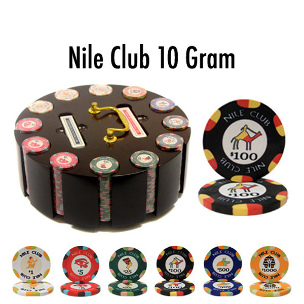 300 Ct - Pre-Packaged - Nile Club 10 Gram - Wooden Carousel