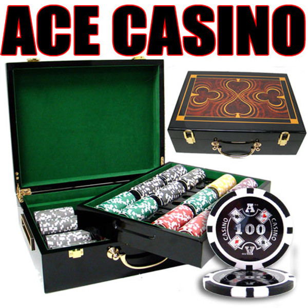 500 Ct - Custom Breakout - Ace Casino 14 Gram - Hi Gloss