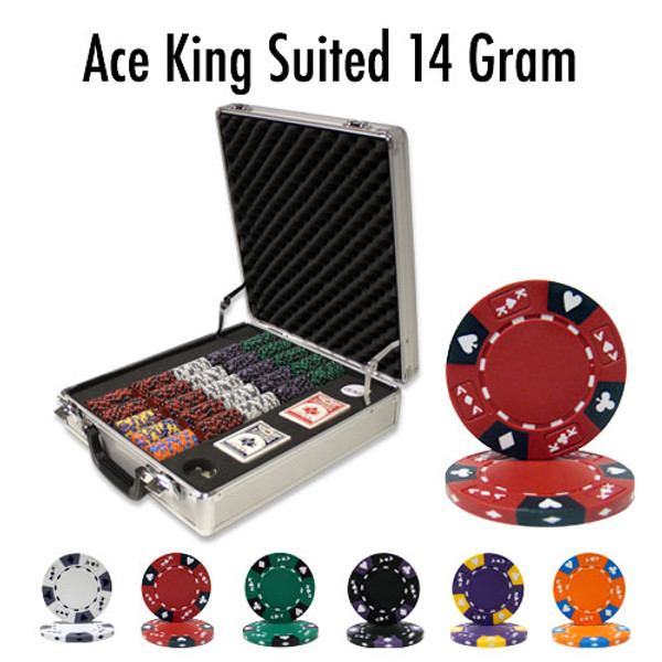 500 Ct - Custom Breakout - Ace King Suited 14 G - Claysmith