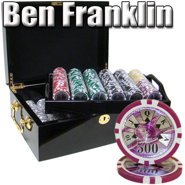 500 Ct - Pre-Packaged - Ben Franklin 14 G - Black Mahogany
